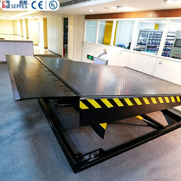 生物制药物流出货口，防尘保温液压卸货平台：洁净装卸之选