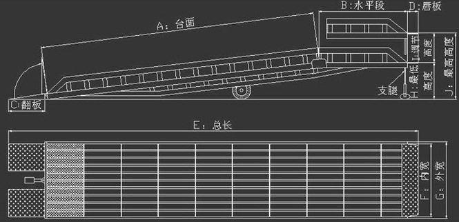 移动登车桥图纸