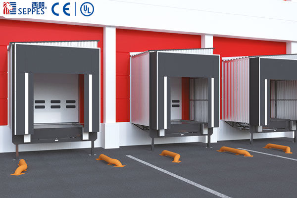 篷房式液压登车桥